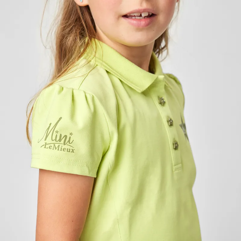 Mini LeMieux Polo Shirt - Kiwi-4